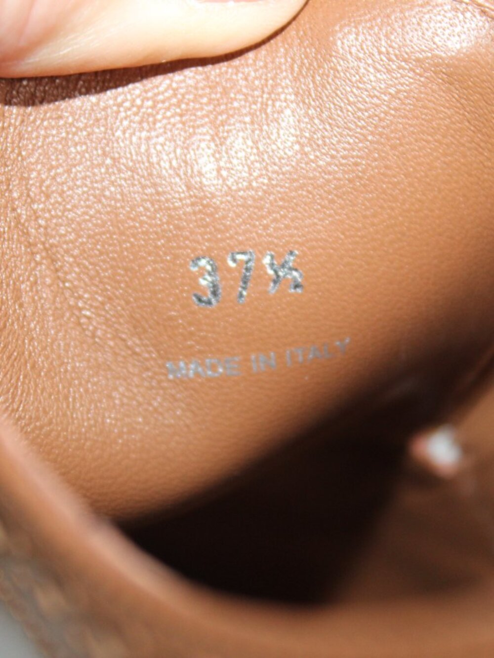 NWB PRADA Re-Edition 2011 Platform Spazzolato Leather Wingtip Oxford Loafer 37.5 - Picture 8 of 8